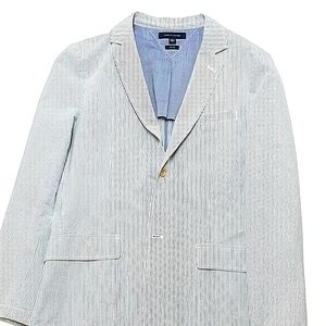 Rare Authentic "Tommy Hilfiger" Sport Coat Men's Large Trim Fit Jacket Clearance